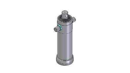 3055F -TELESCOPIC CYLINDER STANDARD/HOLE 5 STAGES STROKE 2130 FI 152