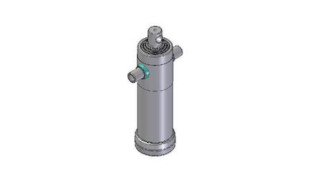 3066F - TELESCOPIC SYLINTERI STANDARD/REIKÄ 4 VAIHEEN ISKU 1190 HALKAISIJA 112