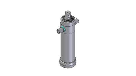 3067F - TELESCOPIC CYLINDER STANDARD/HOLE 4 STAGES TRAVEL 1390 DIAMETER 112