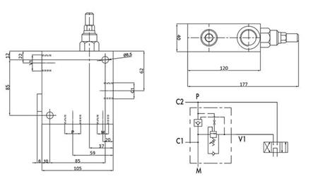 KAKSOISNOPEUSVENTTIILI KUBI HI-LO VRSP V1230 95lit - 350bar