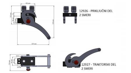ZŁĄCZE MULTI-FASTER 2-drożne BSP1/2 KOMPLET NOWY TYP