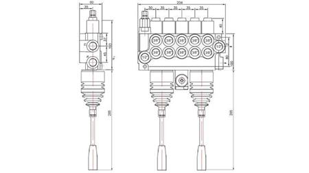 ZAWÓR HID. 5xP40   2x JOYSTICK