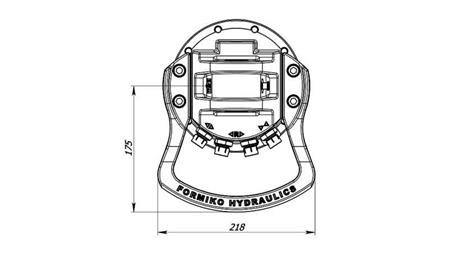 ROTADOR HIDRÁULICO 5500/3250 KG CON EJE