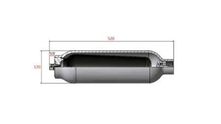 HYDRAULINEN AKKUMULAATTORI 6.5 LIT