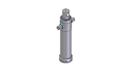 4024F - CYLINDER TELESCOPICZNY STANDARDOWY/OTWÓR 2 ETAPY SKOK 795 ŚREDNICA 106