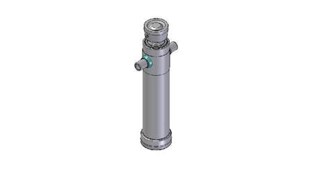 4024S -TELESCOPISK CYLINDER STANDARD/BOLD 2 TRIN SLAG 795 DIAMETER 106