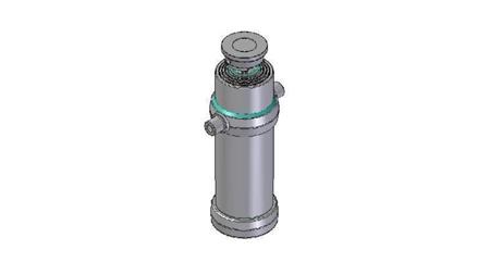 4048S -TELESCOPIC CYLINDER STANDARD/BALL 4 STAGES STROKE 1950 DIAMETER 190
