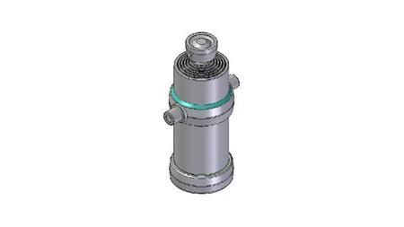 4060S -CYLINDER TELESCOPICZNY STANDARDOWY/KULOWY 6 ETAPÓW SKOK 2225 ŚREDNICA 190