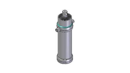 4065F - TELESCOPIC SYLINTERI STANDARD/REIKÄ 6 VAIHEEN ISKU 3765 HALKAISIJA 190