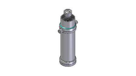4065S -CYLINDER TELESCOPICZNY STANDARD/BALL 6 ETAPÓW SKOK 3765 ŚREDNICA 190