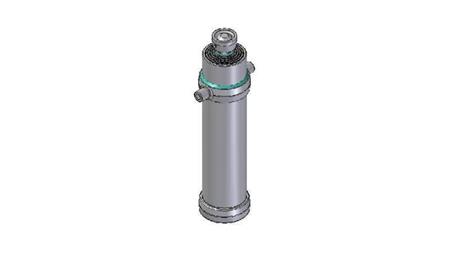 5010S -TELESCOPISK CYLINDER STANDARD/BALL 5 STEG SLAG 3490 DIAMETER 190