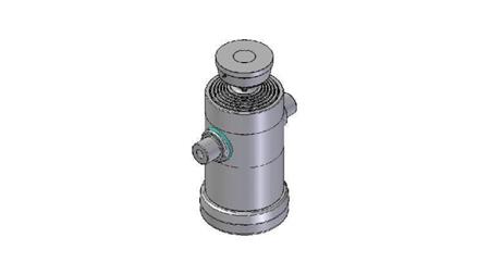 6063S - TELESCOPISK CYLINDER STANDARD/BOLL 6 STEG RESA 1920 DIAMETER 240