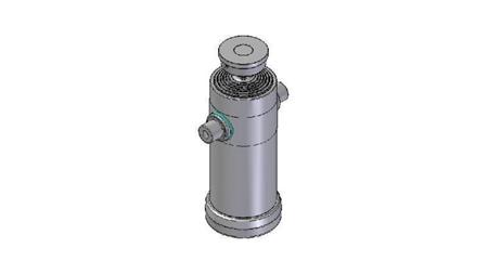6067S - TELESCOPIC CYLINDER STANDARD/PALLON 6 VAIHEITA ISKU 2820 HALKAISIJA 240