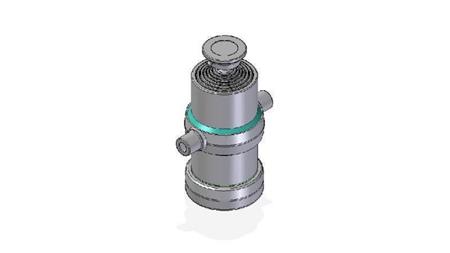 7008S -TELESCOPIC CYLINDER STANDARD/BALL 7 STAGES STROKE 1815 DIAMETER 170