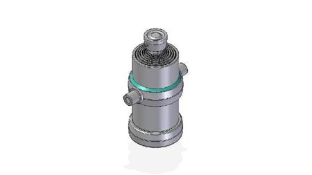 7019S - TELESCOPIC CYLINDER STANDARD/PALLON 7 VAIHEITA ISKU 2045 HALKAISU 190