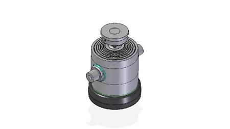 7081S -TELESCOPIC CYLINDER STANDARD/BALL 7 STAGES TRAVEL 1632 DIAMETER 300