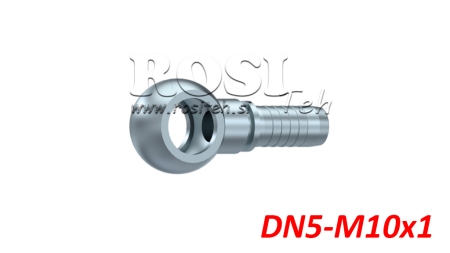 POŁĄCZENIE HYDRAULICZNE RNM OCZKO DN5-M10X1