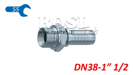 HYDRAULIC CONNECTION BSP MALE DN38-1 1/2
