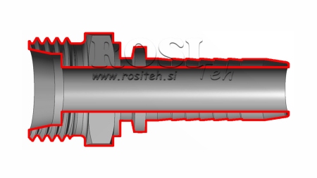 POŁĄCZENIE HYDRAULICZNE CEL 15 L MĘSKIE DN16-M22X1,5