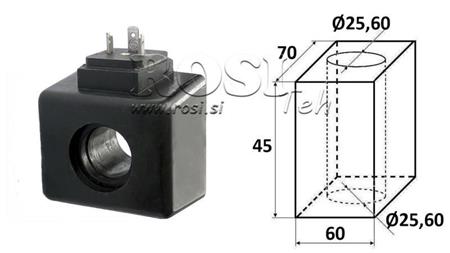 CEWKA ELEKTROMAGNETYCZNA 230VAC - DS5 - fi 25.6mm-45mm