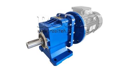 ERC04 REDUKTOR DLA SILNIKA ELEKTRYCZNEGO MS100 (2.2-3-4kW) PRZEWÓD 25:1