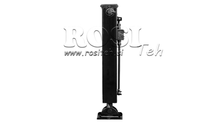 SIŁOWNIK HYDRAULICZNY PODWÓJNEGO DZIAŁANIA 2.5 TON 420MM (90X90X600)