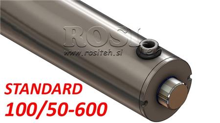 STANDARDOWY CYLINDER HYDRAULICZNY 100/50-600