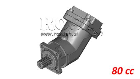 MOTOR HIDRÁULICO DE PISTÓN 80CC - 440NM