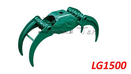 PINZAS FORESTALES PARA BIOMASA LG1500 KG - 1320 MM