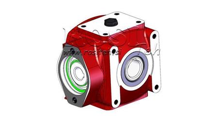 GEARKASSE - GEARKASSE RT45 TIL HYDRAULIKMOTOR MP/MR FORHOLD 1.9:1