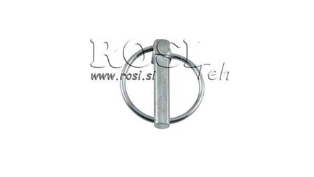 OKRĄGŁY KLIPS BEZPIECZEŃSTWA 11 mm (6 SZT)