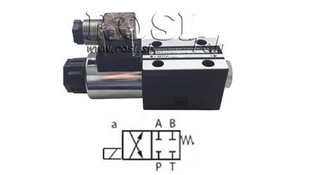 HYDRAULICZNY ZAWÓR ELEKTROMAGNETYCZNY CETOP 3 12/24/230V 1A