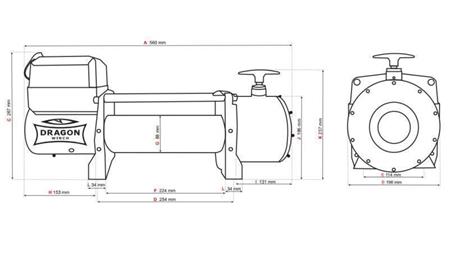 WYCIĄGARKA ELEKTRYCZNA 12 V DWT 15000 HD - 6803 kg