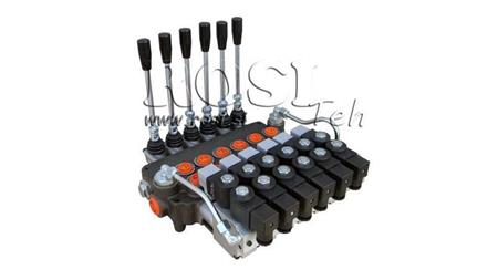 HYDRAULINEN VENTTIILI 6xP80 - EO 12V