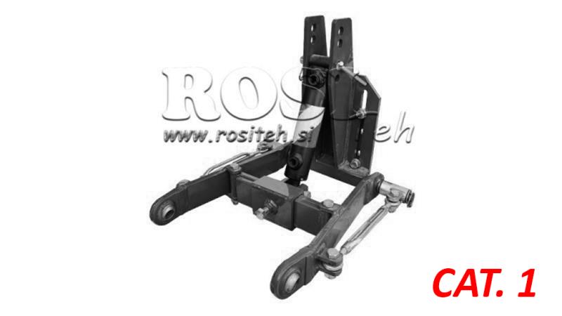 UNIWERSALNY ZESTAW PRZEDNIEJ HYDRAULIKI 1 KATEGORIA DLA CIĄGNIKA