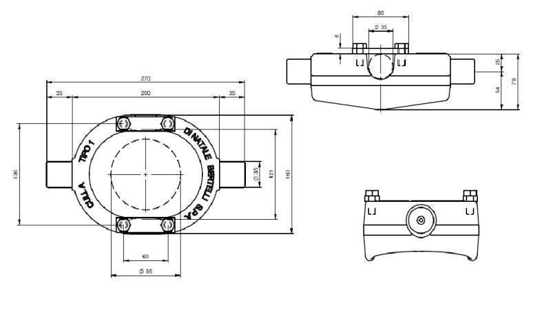 KOSZ CAT.1 -95 (7 ton) - wymiary