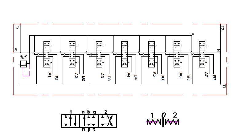 SCHEMAT OKABLOWANIA 7xP40