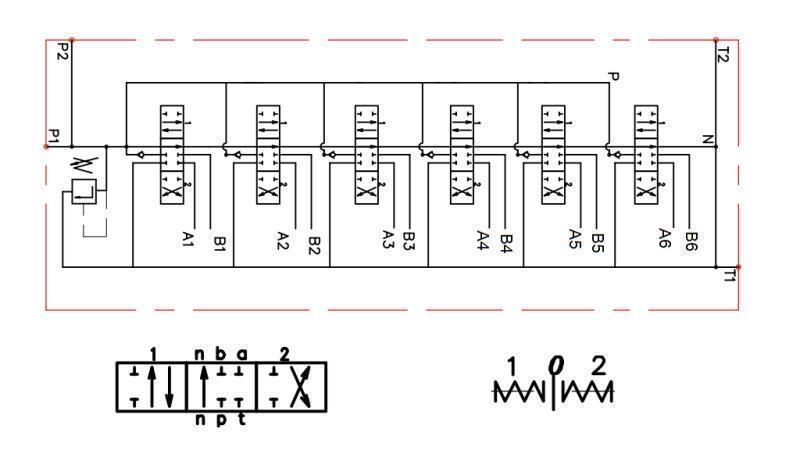 SCHEMAT OKABLOWANIA 6xP80